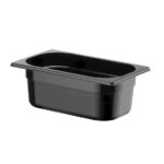Hendi Gastronorm-Behälter 1/4, Profi Line, GN 1/4, 2,8L, Schwarz, 265x162x(H)100mm – Bild 2