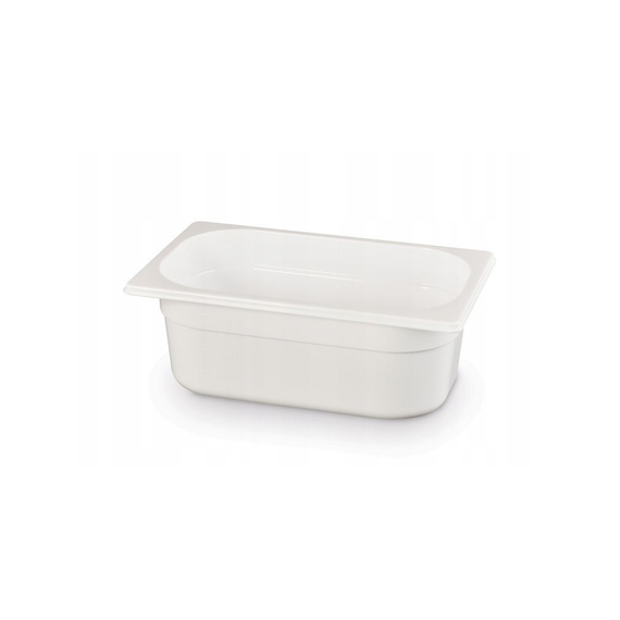 862681.jpg Hendi Gastronorm-Behälter 1/4, GN 1/4, 1,8L, Weiß, 265x162x(H)65mm – Bild 1