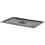 Hendi Gastronorm-Deckel, GN 1/1, Schwarz, 530x325mm