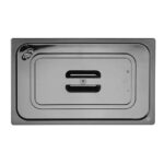Hendi Gastronorm-Deckel, GN 1/1, Schwarz, 530x325mm – Bild 2