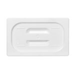 Hendi Gastronorm Deckel, GN 1/4, Weiß, 265x162mm – Bild 2