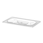 Hendi Gastronorm-Deckel, GN 1/4, Transparent, 265x162mm