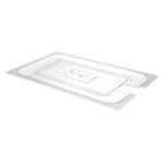 Hendi Gastronorm-Deckel mit Sous-Vide-Stab-Aussparung, GN 1/1, Transparent, 530x325mm – Bild 2