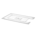 Hendi Gastronorm-Deckel mit Sous-Vide-Stab-Aussparung, GN 1/1, Transparent, 530x325mm – Bild 2