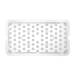 Hendi Perforiertes Abtropfgitter für Gastronorm-Behälter aus Polycarbonat, Profi Line, GN 1/1, Transparent, 467x263mm – Bild 2