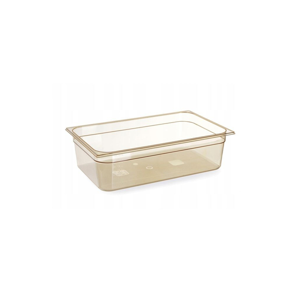 869277.jpg Hendi Gastronorm-Behälter 1/1, hochtemperaturbeständig, GN 1/1, 13,3L, Transparent, 530x325x(H)100mm – Bild 1