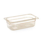 Hendi Gastronorm-Behälter 1/3, hochtemperaturbeständig, GN 1/3, 2,5L, Transparent, 325x176x(H)65mm
