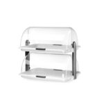 Hendi Rolltop-Display - doppelt, 465x310x(H)410mm – Bild 2