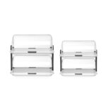 Hendi Rolltop-Display - doppelt, 465x310x(H)410mm – Bild 3
