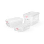 Hendi Behälter GN 1/4 Polypropylen, GN 1/4, 1,8L, Transparent, 265x162x(H)65mm – Bild 3