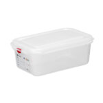 Hendi Behälter GN 1/4 Polypropylen, GN 1/4, 2,8L, Transparent, 265x162x(H)100mm