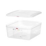 Hendi GN 2/3 Behälter, Polypropylen, GN 2/3, 13,5L, Transparent, 354x325x(H)150mm, Rechteckig – Bild 2