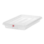 Hendi GN 1/1 Behälter, Polypropylen, GN 1/1, 8L, Transparent, 530x325x(H)65mm
