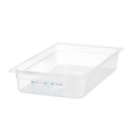 Hendi Gastronorm-Behälter 1/1, GN 1/1, 12L, Transparent, 530x325x(H)100mm