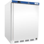 Stalgast weißer Unterbau-Lager-Kühlschrank, 78 Liter, Abmessung 600 x 600 x 850 mm (BxTxH)