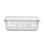 Hendi Gastronorm-Behälter 1/2, GN 1/2, 6,5L, Transparent, 325x265x(H)100mm