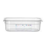 Hendi Gastronorm-Behälter 1/3, GN 1/3, 4L, Transparent, 325x176x(H)100mm
