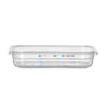 Hendi Gastronorm-Behälter 1/3, GN 1/3, 2,5L, Transparent, 325x176x(H)65mm