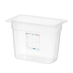 Hendi Gastronorm-Behälter 1/4, GN 1/4, 5,5L, Transparent, 265x162x(H)200mm – Bild 2