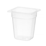 Hendi Gastronorm-Behälter 1/6, Profi Line, GN 1/6, 3,4L, Transparent, 176x162x(H)200mm – Bild 2