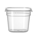 Hendi Gastronorm-Behälter 1/6, Profi Line, GN 1/6, 2,4L, Transparent, 176x162x(H)150mm