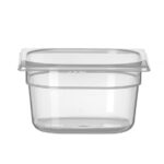 Hendi Gastronorm-Behälter 1/6, Profi Line, GN 1/6, 1,6L, Transparent, 176x162x(H)100mm