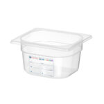 Hendi Gastronorm-Behälter 1/6, GN 1/6, 1,6L, Transparent, 176x162x(H)100mm – Bild 2
