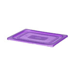 Hendi Gastronorm-Deckel violett, GN 1/2, Violett, 325x265mm