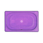 Hendi Gastronorm-Deckel violett, GN 1/4, Violett, 265x162mm – Bild 2