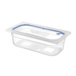 Hendi Gastronorm Deckel, luftdicht verschließbar, GN 1/3, Transparent, 325x176mm – Bild 2