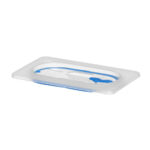 Hendi Gastronorm Deckel, luftdicht verschließbar, GN 1/9, Transparent, 176x108mm