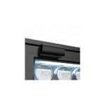 Bar Display Cooler, eine Flügeltür, 600x530x835 mm (BxTxH), schwarz – Bild 6
