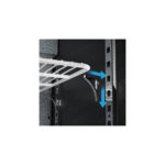 Bar Display Cooler, eine Flügeltür, 600x530x835 mm (BxTxH), schwarz – Bild 2