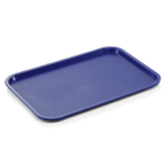 Was Germany Tablett FAST FOOD, 41,5 x 31 x 2 cm, blau, Polypropylen