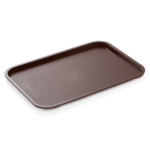 Was Germany Tablett FAST FOOD, 35 x 27 x 2 cm, braun, Polypropylen