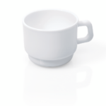 Was Germany Obertasse Set PURO, 180 ml, Set á 6 Stück, Opalglas
