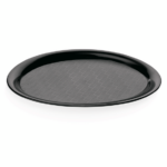 Essentials Coffee House Tablett Set, 26,5 x 19 cm, schwarz, Set á 10 Stück, Polypropylen