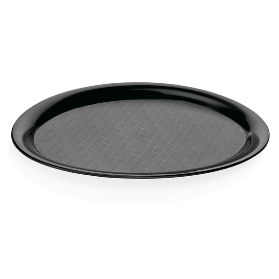 9280265_WS_V1.png Essentials Coffee House Tablett Set, 26,5 x 19 cm, schwarz, Set á 10 Stück, Polypropylen – Bild 1