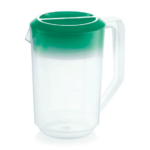 Essentials Kanne mit grünem Deckel, 1,8 ltr., Skalierung 100 ml, Polypropylen