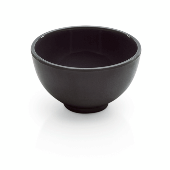 9344066_WS.png Essentials Dipschale Set, 70 ml, Ø 6,5 cm, schwarz, Set á 12 Stück, Melamin – Bild 1
