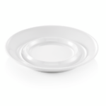 Essentials Untertasse Set, für 9366 und 9367, Ø 14 cm, weiß, Set á 12 Stück, Melamin