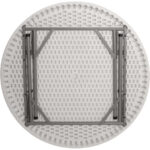 Stalgast Buffettisch, rund, klappbar, Ø 1150 mm, Höhe 740 mm – Bild 2