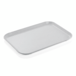 Was Germany Tablett TRAY 97, 45,5 x 35,5 cm, hellgrau, Polyesterfaserstoff