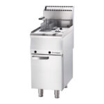 Stalgast Edelstahl Gas Fritteuse, 2x 7 Liter Doppelbecken, Serie 700 ND – Bild 6