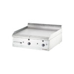 Gas-Griddleplatte als Tischgerät, Serie 700 ND - glatt 800x700x250 mm