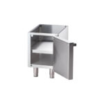 Stalgast Gas-Griddleplatte glatt, verchromt, Tischgerät, Serie 700 ND, 400x700x250 mm (BxTxH) – Bild 5