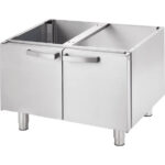 Stalgast Gas-Griddleplatte, glatt, verchromt als Tischgerät, Serie 700 ND, 800x700x250 mm (BxTxH) – Bild 5