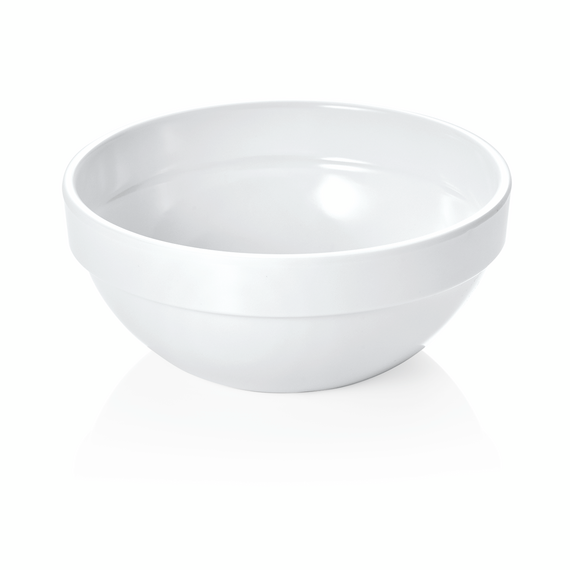 9738120_WS_V1_a4mn-eg.png Essentials Schale Set, 1 ltr., Ø 17 cm, weiß, Set á 6 Stück, Melamin – Bild 1
