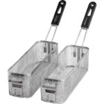 2er Pack Frittierkörbe für Fritteuse FS12109S, 105x315x110 mm (BxTxH)