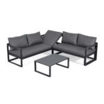 Barths Paros - Lounge-Set, Anthrazit – Bild 3